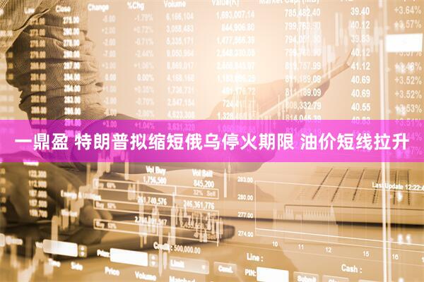 一鼎盈 特朗普拟缩短俄乌停火期限 油价短线拉升